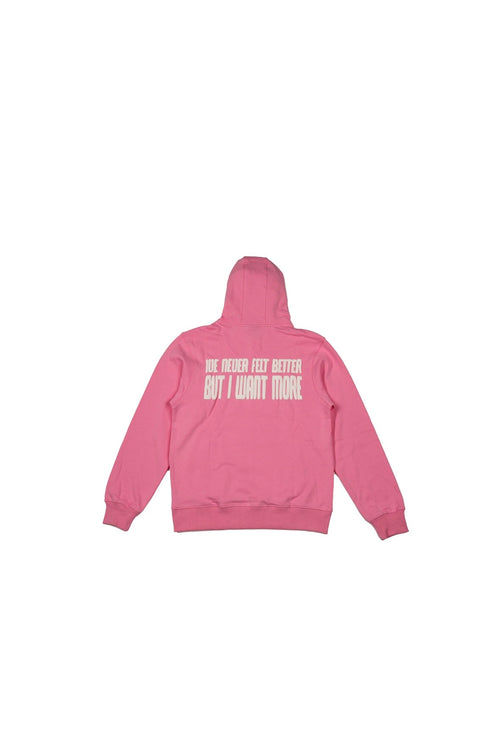 JOSKOWORLD HOODIE PINK/WHITE