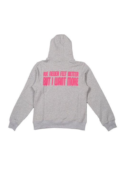 JOSKOWORLD HOODIE GRAY/PINK