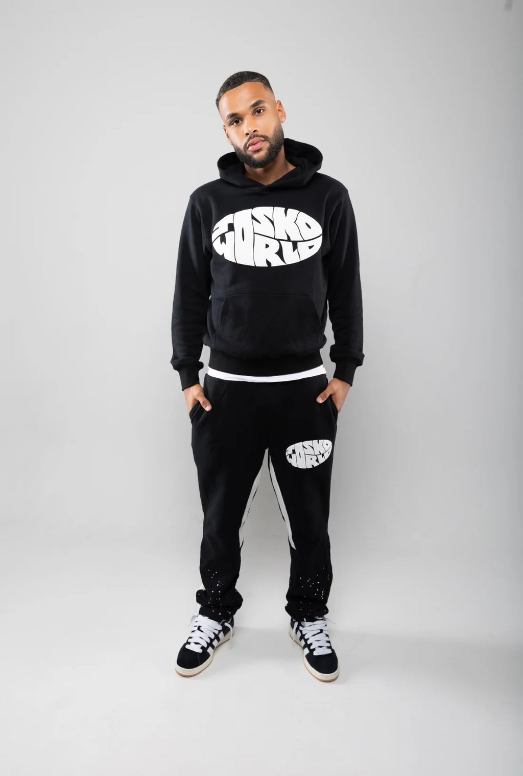 JOSKOWORLD TRACKIE BLACK/WHITE