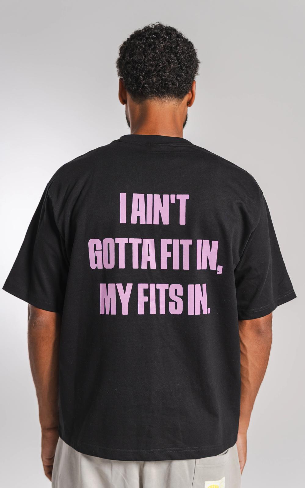 JOSKOWORLD TEE BLACK/WHITE