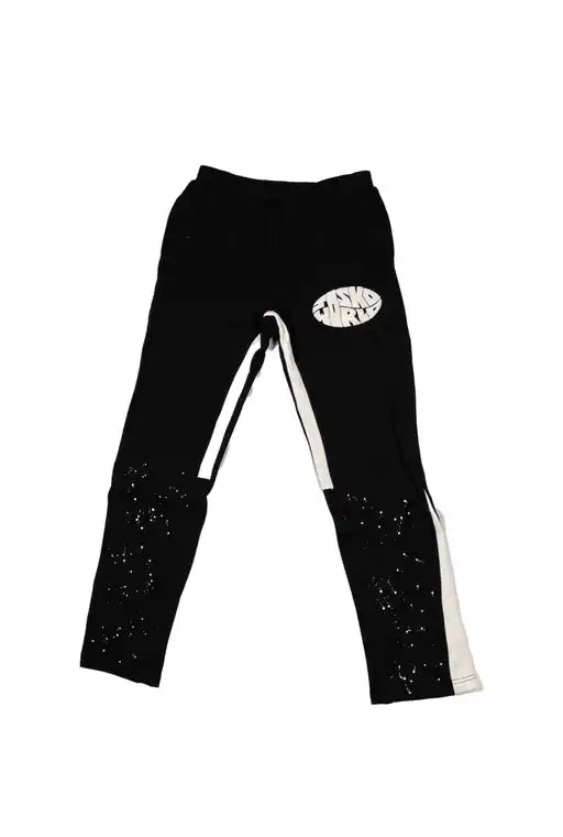 JOSKOWORLD PANTS BLACK/WHITE